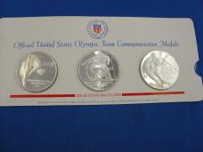 OFFICIAL US OLPMPIC TEAM COMMEMORATIVE MEDALS MUNICH SAPPORO 1972, CAL 1971