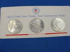 OFFICIAL US OLPMPIC TEAM COMMEMORATIVE MEDALS MUNICH SAPPORO 1972, CAL 1971