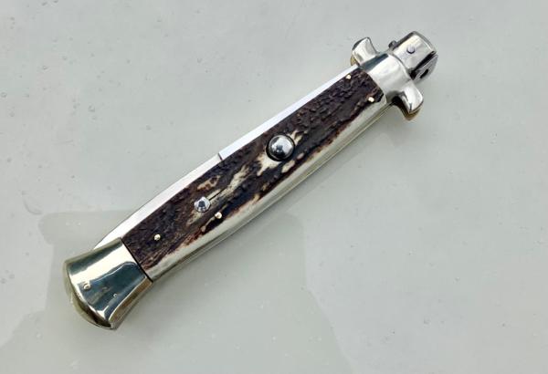 Italian 15 inch AGA Stag Pick Lock Italian 15 inch AGA Stag Pick Lock