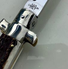 Italian 15 inch AGA  Stag Pick Lock 