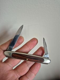 3 1/4" Vintage H. DORWAL (Boker) 2-Blade Knife, Solingen