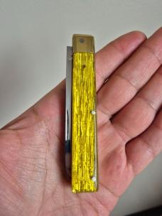 3 5/8" Custom Made Doctor's Knife, Nice Cellulose Acetate Handles