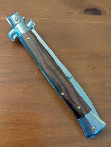 NEW Frank Beltrame Stiletto 28cm - 11” Ziricote Wood Bayonet Blade