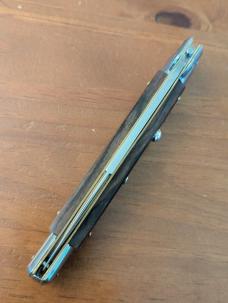 NEW Frank Beltrame Stiletto 28cm - 11” Ziricote Wood Bayonet Blade