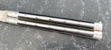 Vintage Large Filipino Handmade (FHM) Balisong Butterfly Knife, Used 