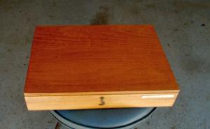 1970'S Case XX Original Collectors Case Vintage Knife Storage Box Wooden