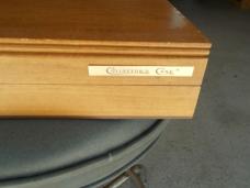 1970'S Case XX Original Collectors Case Vintage Knife Storage Box Wooden