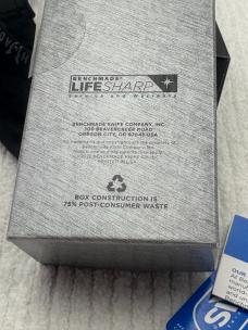 Benchmade 980SBK Turret Manual Opening New In Box Discontinued