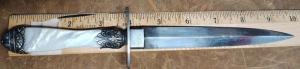PEARL HANDLE DIRK DAGGER M. PRICE