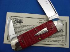 Case Classic 62050 Red Bone Handle Toenail Knife 1 of 200