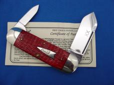 Case Classic 62050 Red Bone Handle Toenail Knife 1 of 200
