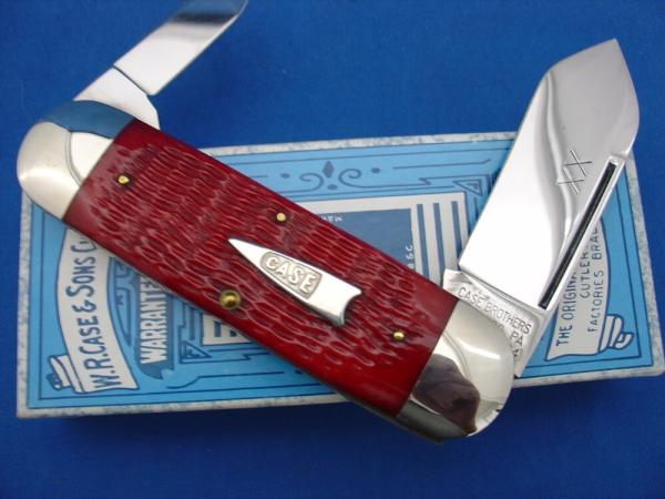 Case Classic 62050 Red Bone Handle Toenail Knife 1 of 200