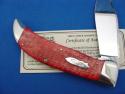 Case Classic 61072 Red Bone Handle Clasp Knife 