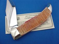 Case Classic 61072 Red Bone Handle Clasp Knife 