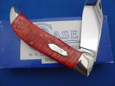 Case Classic 61072 Red Bone Handle Clasp Knife 