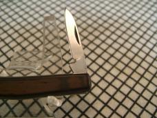 IMPERIAL IRELAND VINTAGE PRE 2004 DOUBLE DIAMOND EDGE STAINLESS STEEL BLADES FOLDING POCKET KNIFE 