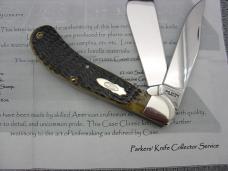 Case Classic 62100 Green Bone Saddlehorn Knife 1 of 500