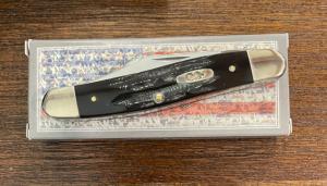 Case 2016 Buffalo Horn Medium Stockman BH347 mint in original box
