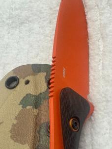 Benchmade 15200ORG Altitude Lightweight Hunting Knife Fixed Blade