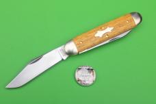 Great Eastern Cutlery GEC Tidioute 541225 "Stockpen Jack" - Osage Orange Wood