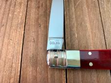 Ka-Bar Dolphin Smooth Red Bone 1989