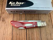 Ka-Bar Dolphin Smooth Red Bone 1989