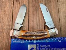 Cattaraugus Cutlery by Canal Street Cutlery For the 35th Anniversary of the KCC Whittler Sambar Stag