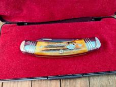 Cattaraugus Cutlery by Canal Street Cutlery For the 35th Anniversary of the KCC Whittler Sambar Stag
