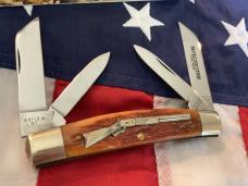 1997 Winchester Large Congress (Mdl# 49113 1/2) Riffle Series, Super Bone Handles w/ XL Rifle Shield