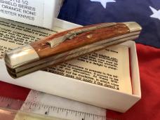 1997 Winchester Large Congress (Mdl# 49113 1/2) Riffle Series, Super Bone Handles w/ XL Rifle Shield