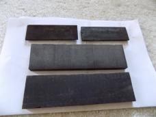 Paie of knife handles Bone & Ebony