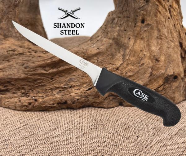 Case xx Knives USA Small 6" Fillet Knife Black 65670 Kitchen/Fishing Knife