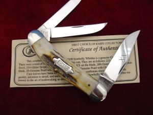 Case Classic 53039 Stag Handle Sowbelly Whittler Knife 1 of 200