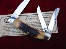 Case Classic 53039 Stag Handle Sowbelly Whittler Knife 1 of 200