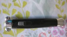 Vintage 21cm Italian Etched OTF DA metal button automatic