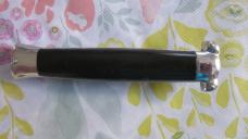 Vintage 21cm Italian Etched OTF DA metal button automatic
