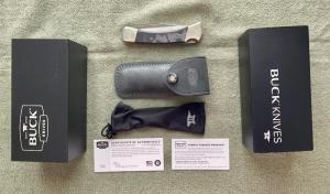 Buck 110 Folding Hunter Knife Buck Of The Month July 2025 0110MCSBOTM-B MIB