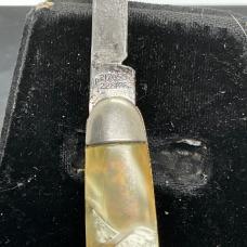 Imperial 1940s,50s SWITCHBLADE KNIFE JACKOMATIC JR PANTENT 2170537,2281782. Works perfectly 