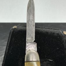 Imperial 1940s,50s SWITCHBLADE KNIFE JACKOMATIC JR PANTENT 2170537,2281782. Works perfectly 
