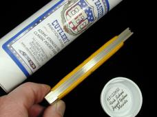 Great Eastern Cutlery GEC Fish School Jigged Yellow Micarta Fish Tail Mako Knife NIT USA 631226SS