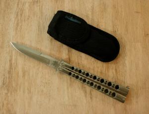  Vintage Pacific Cutlery Benchmade Jody Samson Ground Balisong