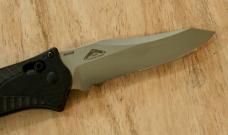 Benchmade Rift Knife Black G-10 (3.67" Satin Serr) 9555S - Discontinued