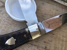 Great Eastern Cutlery 2006 Pattern #73 Sheffield Tobacco Bone Gorgeous!