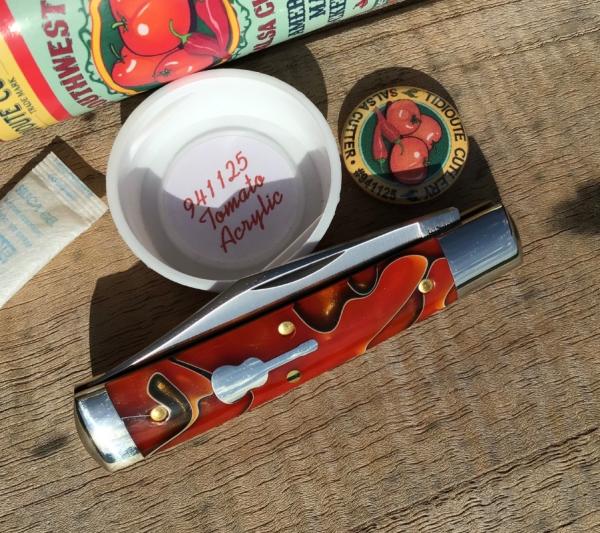Great Eastern Cutlery 941125 Liberty Salsa Cutter Tomato Acrylic Guitar Shield! Great Eastern Cutlery 941125 Liberty Salsa Cutter Tomato Acrylic Guitar Shield!