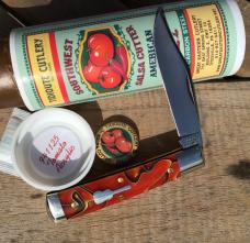 Great Eastern Cutlery 941125 Liberty Salsa Cutter Tomato Acrylic Guitar Shield!