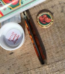 Great Eastern Cutlery 941125 Liberty Salsa Cutter Tomato Acrylic Guitar Shield!