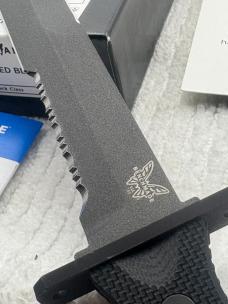 Benchmade 185SBK Prototype SOCP Fixed Blade Knife NIB Made In USA