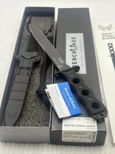 Benchmade 185SBK Prototype SOCP Fixed Blade Knife NIB Made In USA