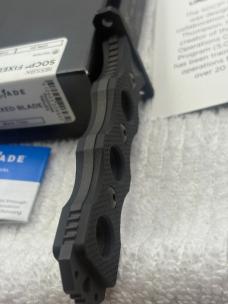 Benchmade 185SBK Prototype SOCP Fixed Blade Knife NIB Made In USA