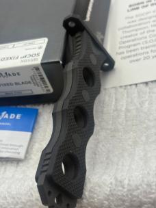 Benchmade 185SBK Prototype SOCP Fixed Blade Knife NIB Made In USA